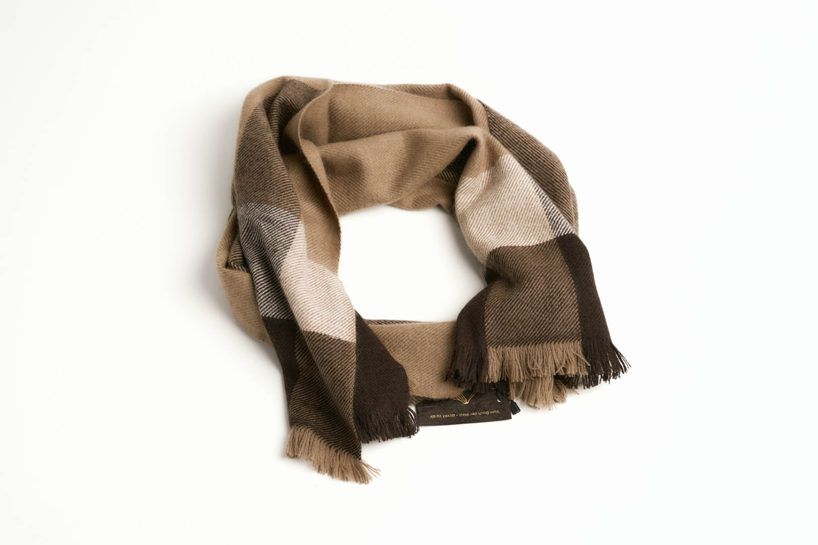 Thumbnail for Men´s Pure cashmere Scarf - Patterned 